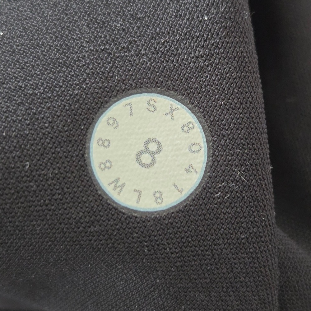 Lululemon On The Fly Skirt Black Elastic Waist Drawstring‎ Athleisure Size 8 - Picture 5 of 7